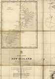 1855 map of New Zealand by Capt. Stokes [Reproduction]