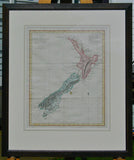 Kaart van Nieuw Zeelande [Cook's chart of New Zealand]