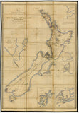 1843 map of New Zealand by James Wyld [Reproduction]