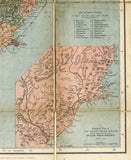 Reproduction of a map of New Zealand by W. Hughes F.R.G.S.