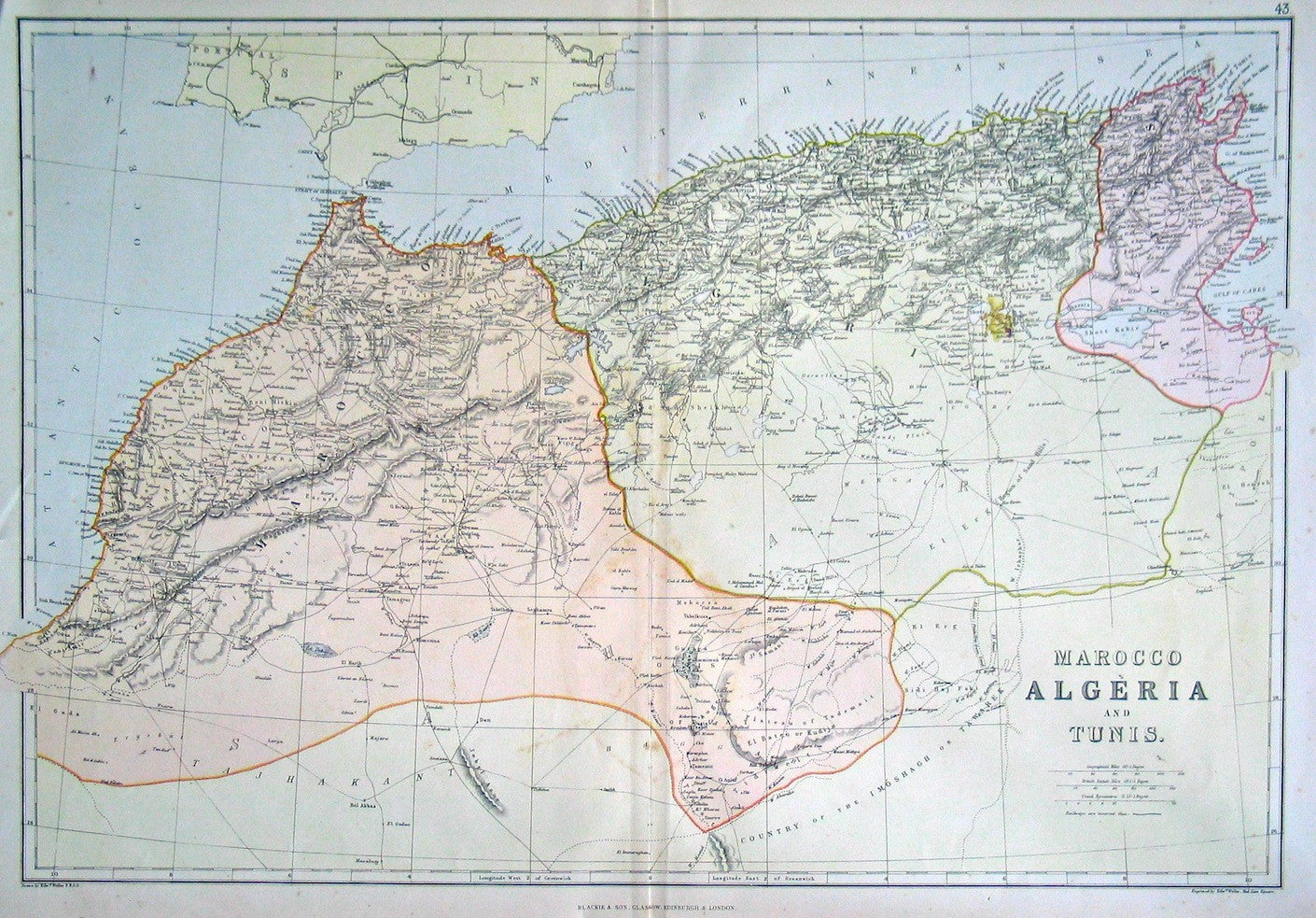 Marocco(sic), Algeria and Tunis
