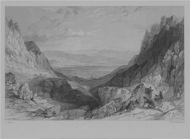 The Pass of Cairn Gorm, looking towards Aviemore