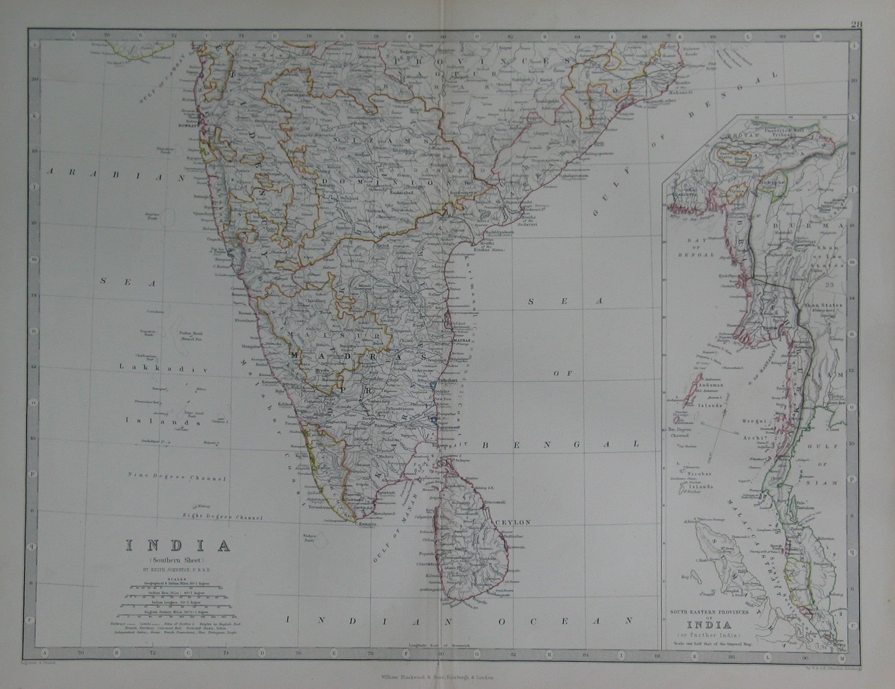 India (Southern Sheet)