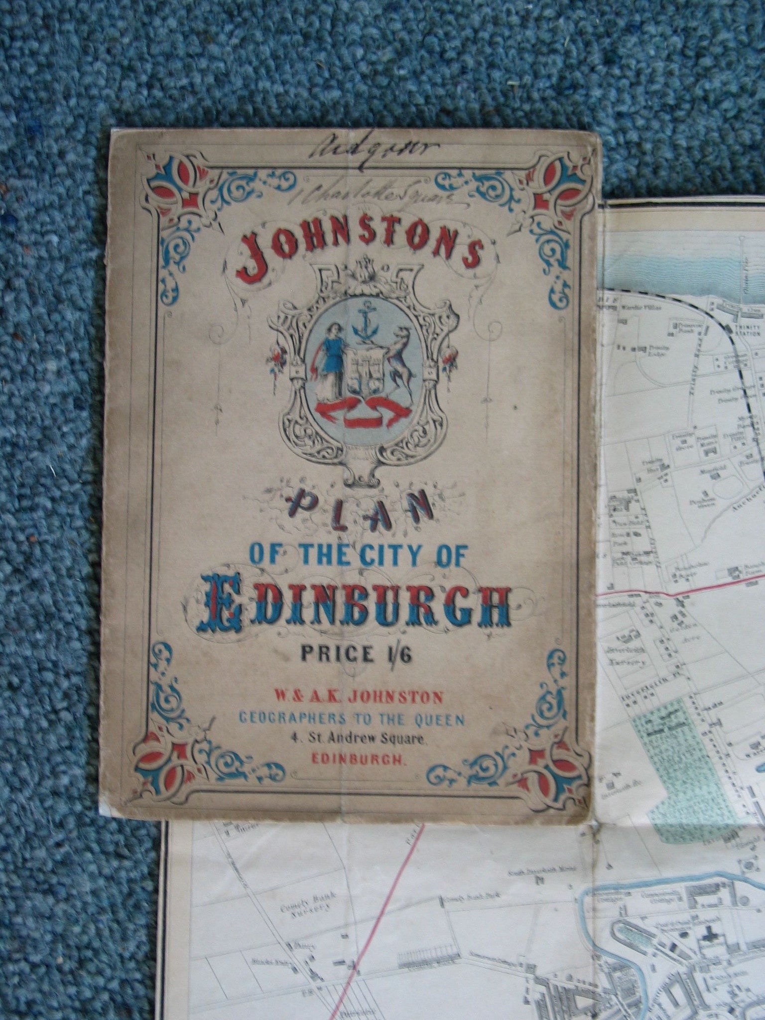 Plan of the City of Edinburgh
