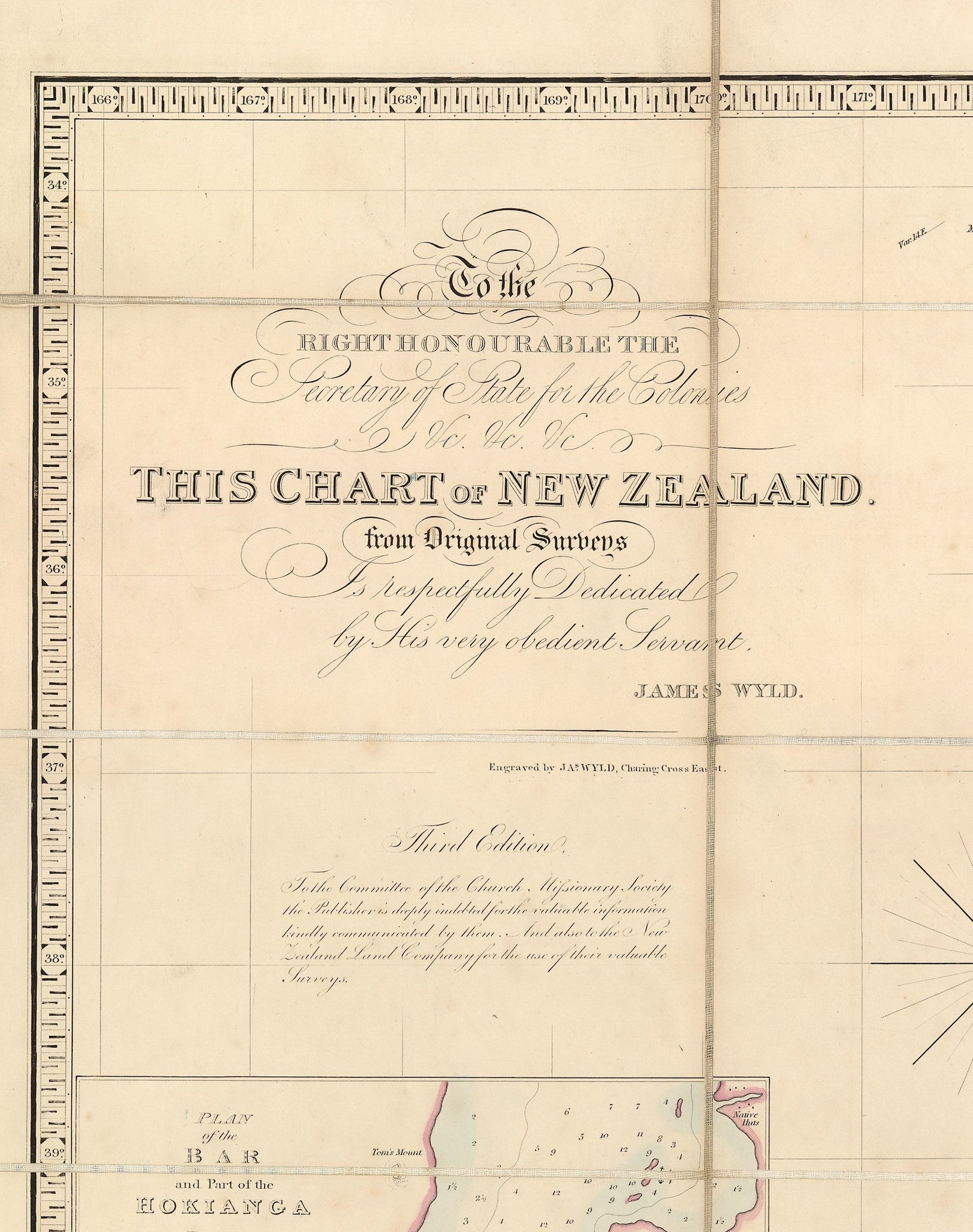 New Zealand [folding map] James Wyld