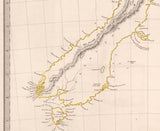 1838 SDUK Map of New Zealand [Reproduction]