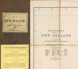 Folding map of New Zealand by Edward Stanford [Reproduction]