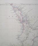 Map of the colony of New Zealand from official documents [folding map]