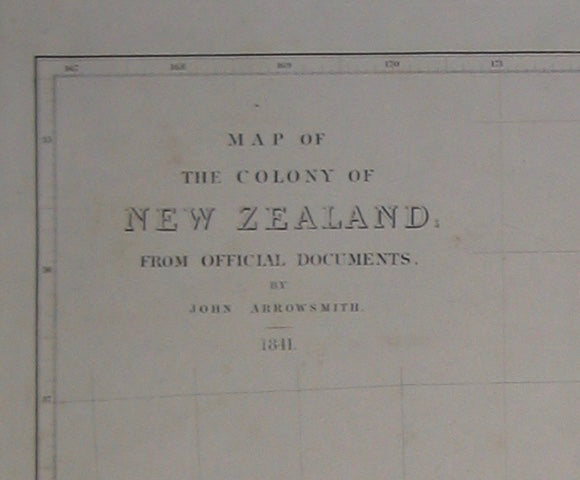 Map of the colony of New Zealand from official documents [folding map]